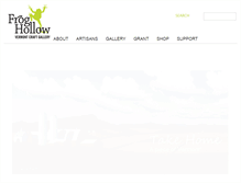 Tablet Screenshot of froghollow.org